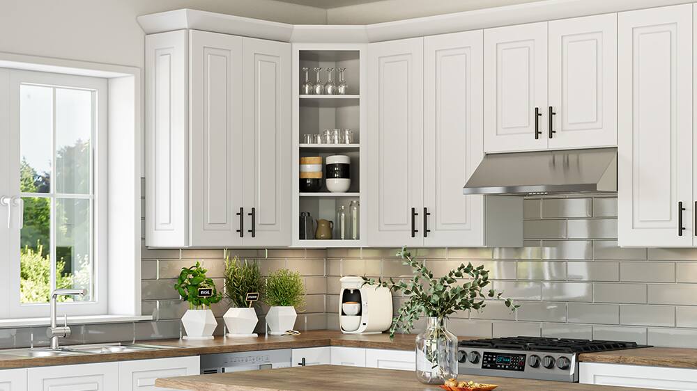 View of Kitchen Cabinet Color Gallery - The Home Depot